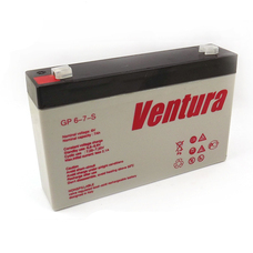 GP 6-7-S T1 - аккумулятор VENTURA 7ah 6V  
